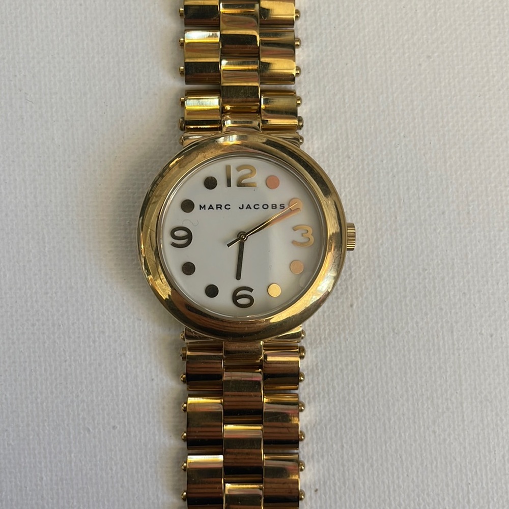 MARC JACOBS Gold Link Womens Watch